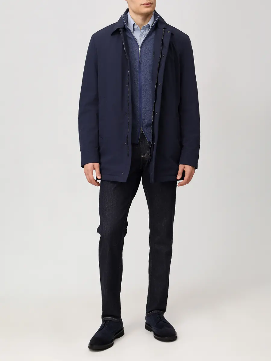 

Рубашка Regular Fit хлопковая, Голубой, 15313211/223