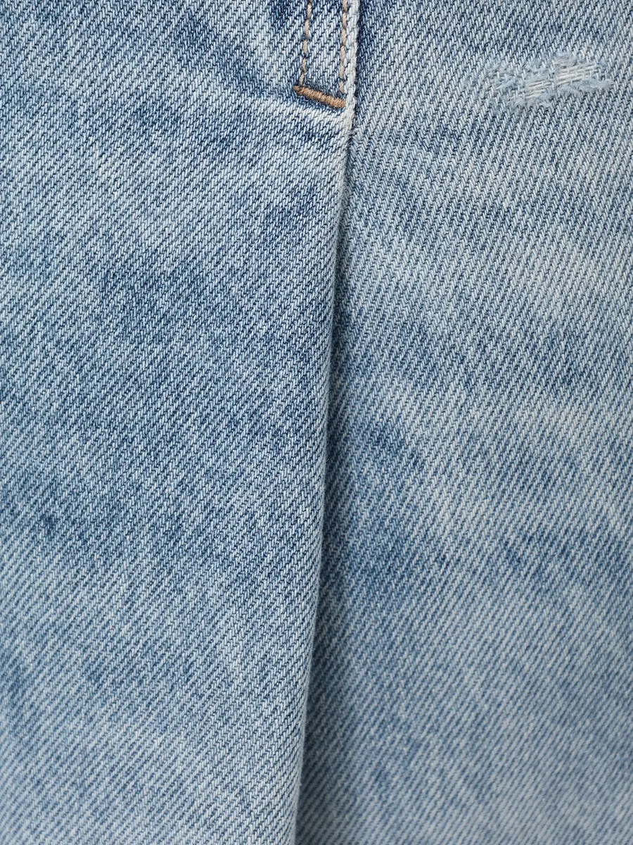 Джинсы хлопковые C Slouchy Pleated BOSS 50542435/425 Голубой  Фото 6
