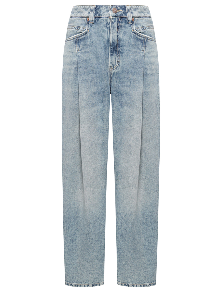 Джинсы хлопковые C Slouchy Pleated BOSS