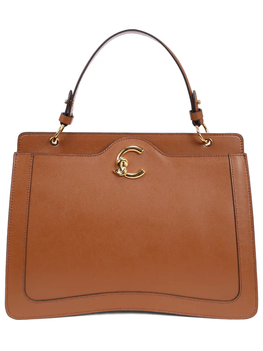 Сумка кожаная C-Me COCCINELLE E1 SSK 18 05 01/W11 Коричневый 