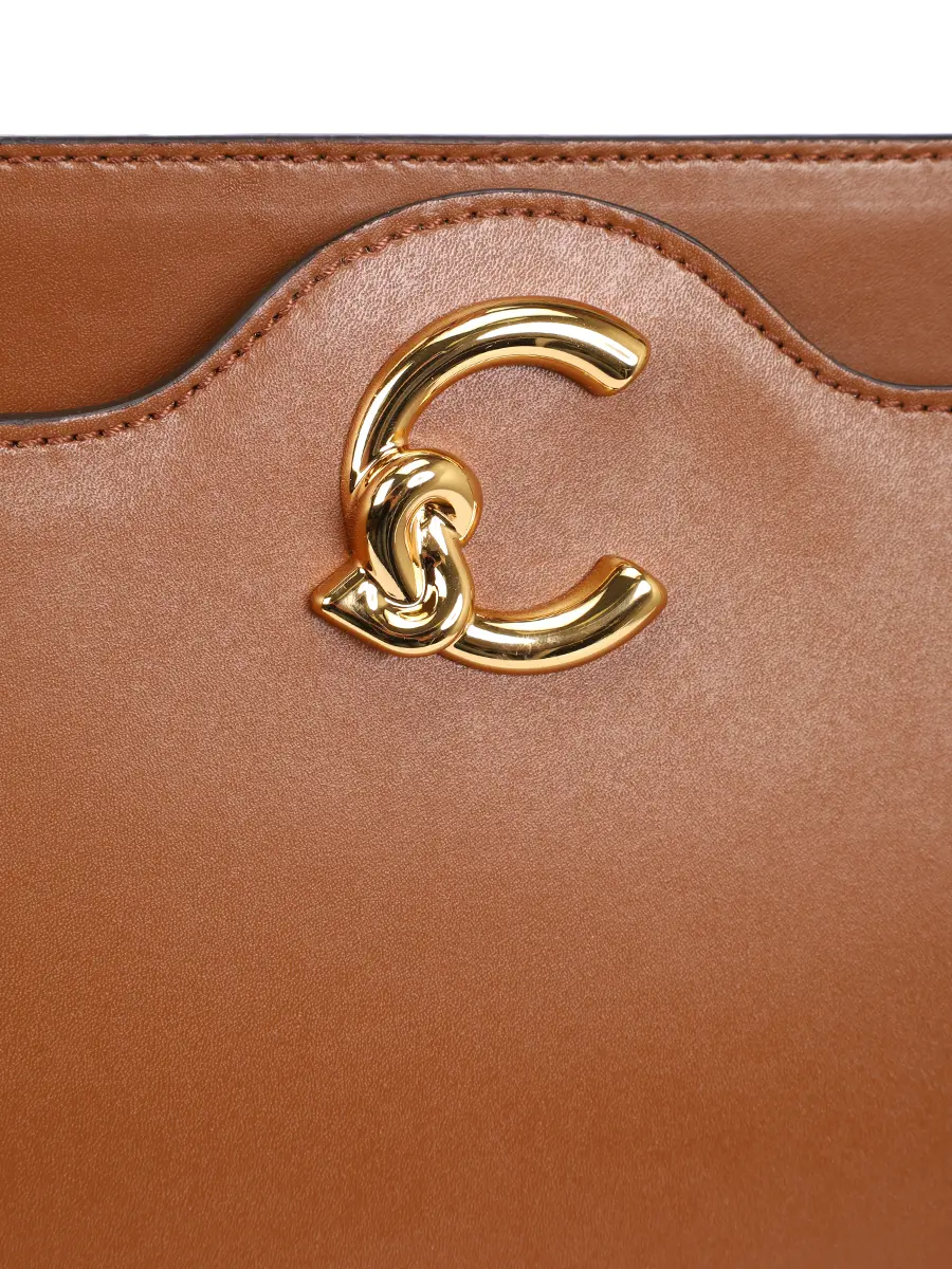 Сумка кожаная C-Me COCCINELLE E1 SSK 18 05 01/W11 Коричневый  Фото 5