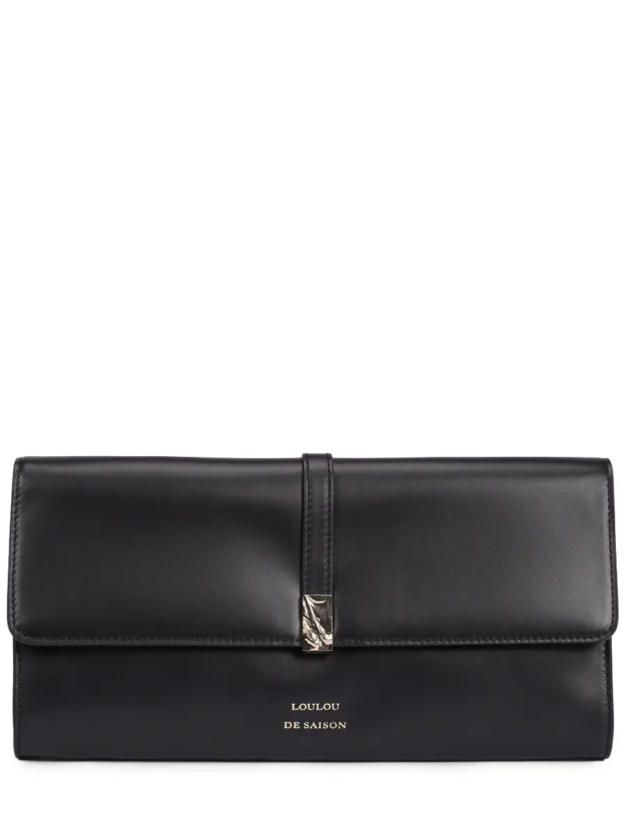 

Клатч кожаный Elmer, Черный, ELMER