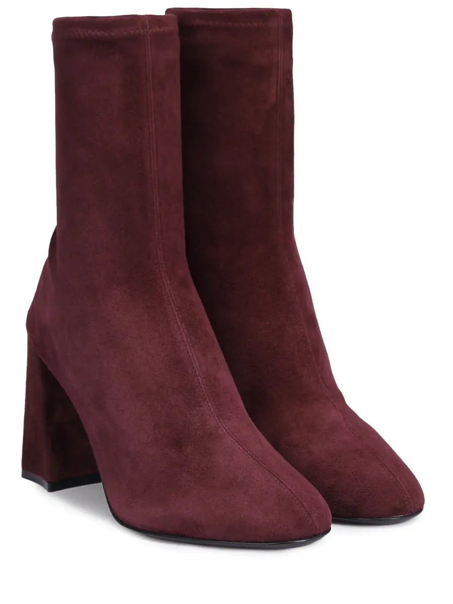

Ботильоны замшевые, Бордовый, L26W7001.Q.2363345 090