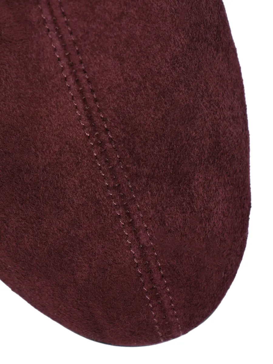 Ботильоны замшевые ALEVI L26W7001.Q.2363345 090 Бордовый  Фото 5