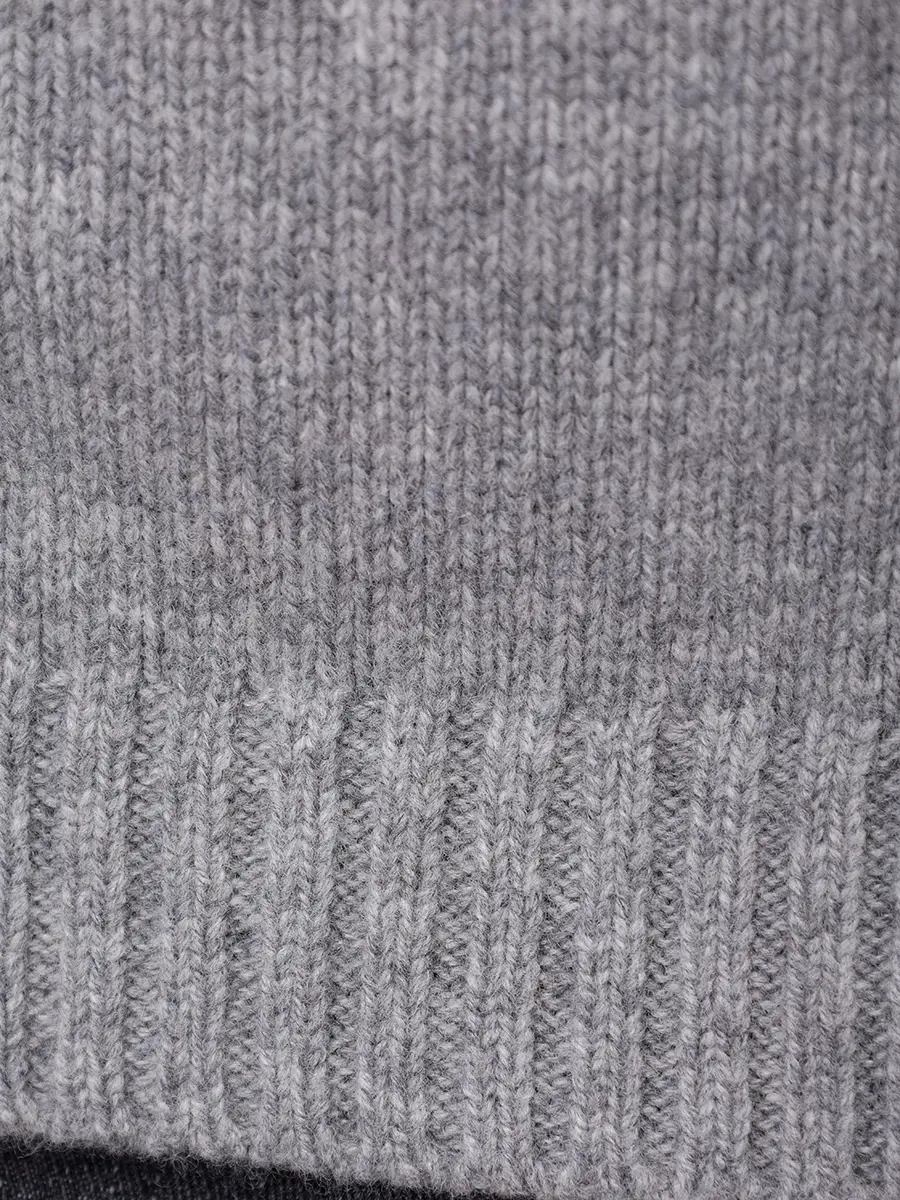 Кардиган шерстяной DANIELE FIESOLI 0192/10 GREY Светло- Серый  Фото 6