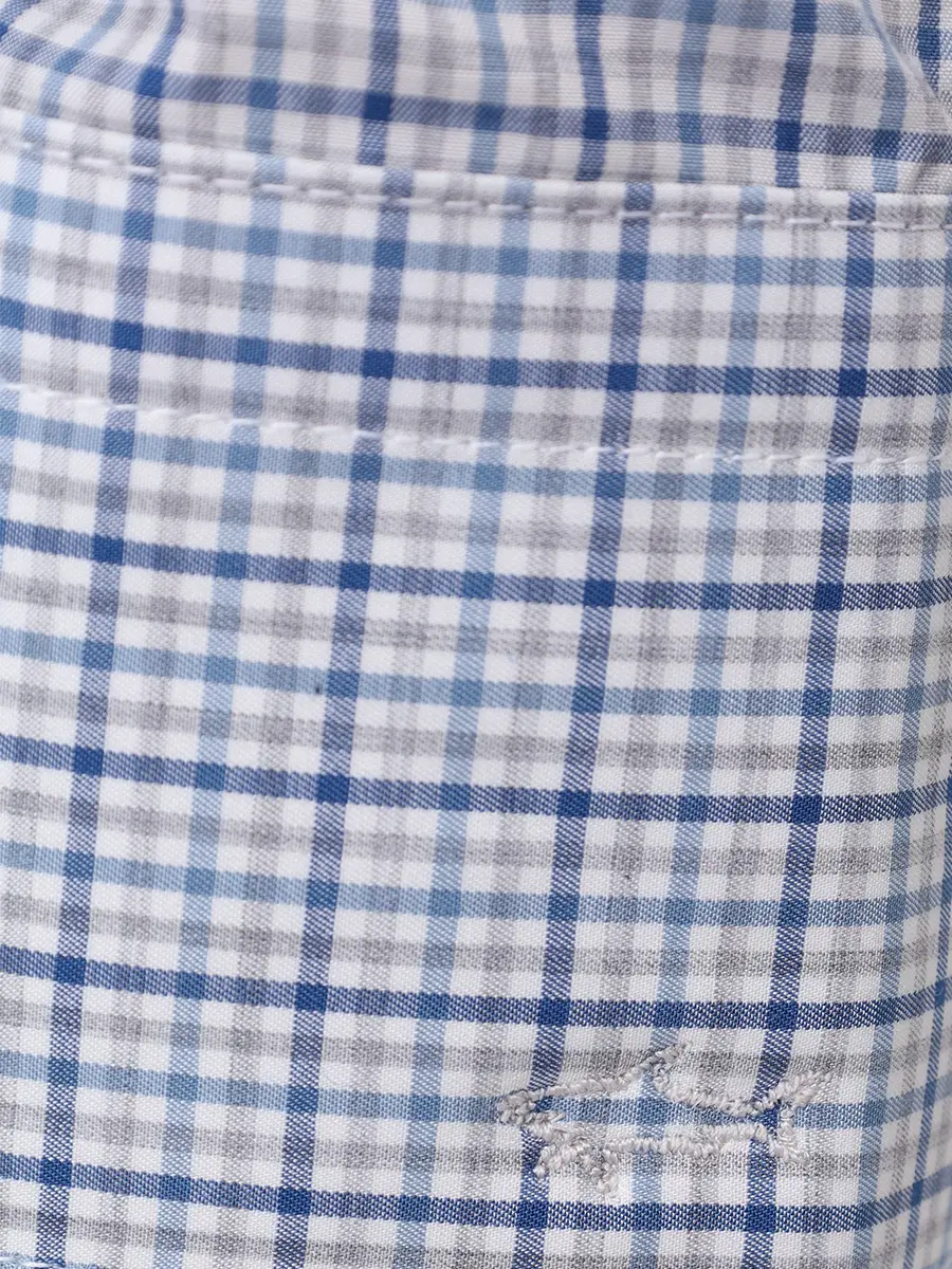 Рубашка Regular Fit хлопковая PAUL & SHARK 15313039CF/S77 Голубой  Фото 6