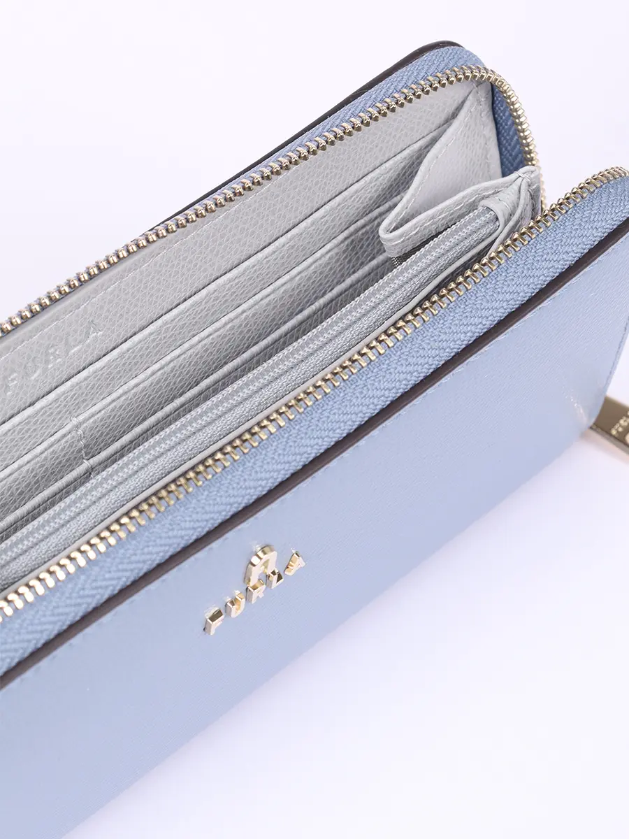 Кошелек кожаный FURLA WP00313-ARE000-4352S Синий  Фото 3