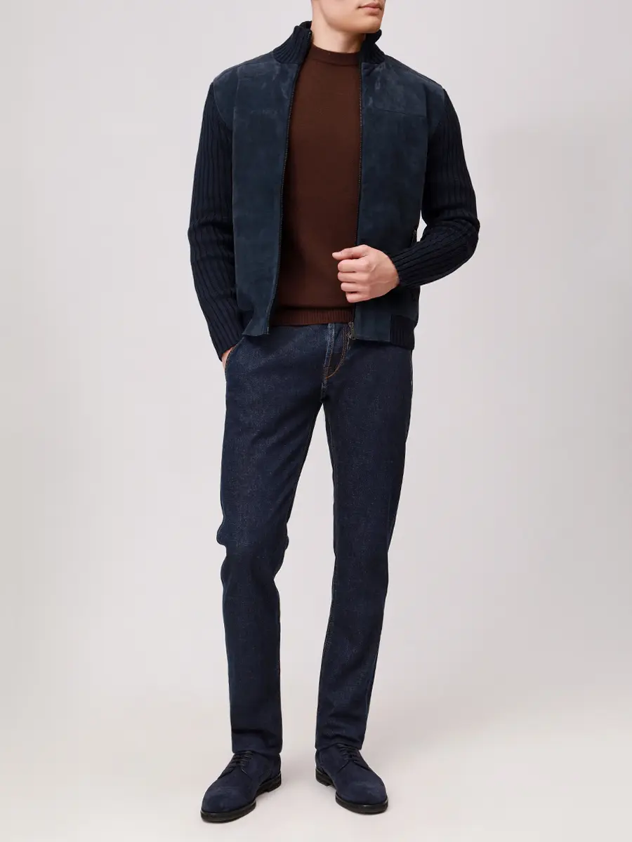 

Джемпер кашемировый, Коричневый, 9010/33RAVEN