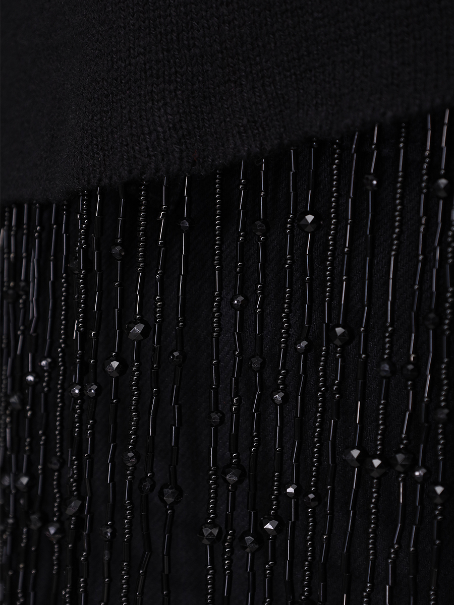 

Джемпер из шерсти и шелка, Черный, A090166010555