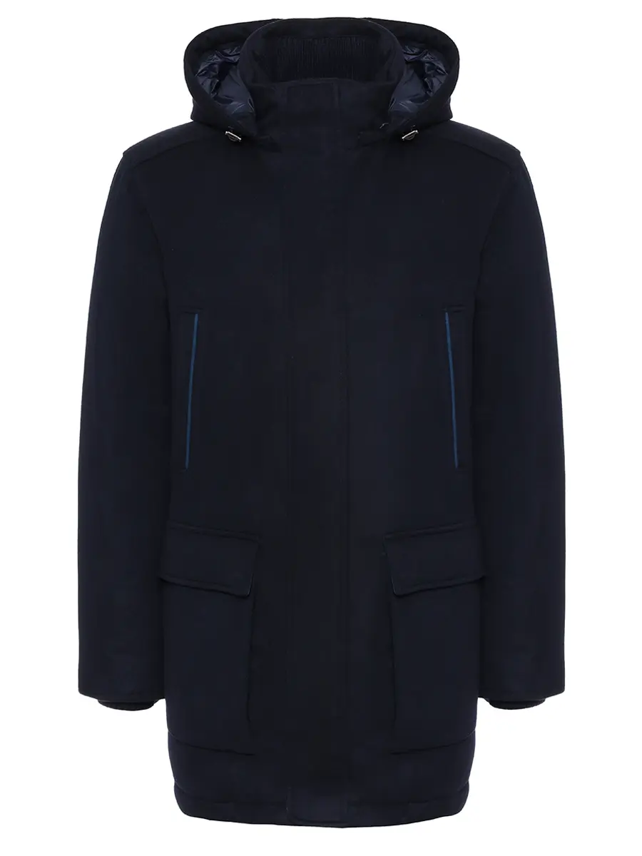 Парка кашемировая CASTANGIA PARKA-HP Синий 