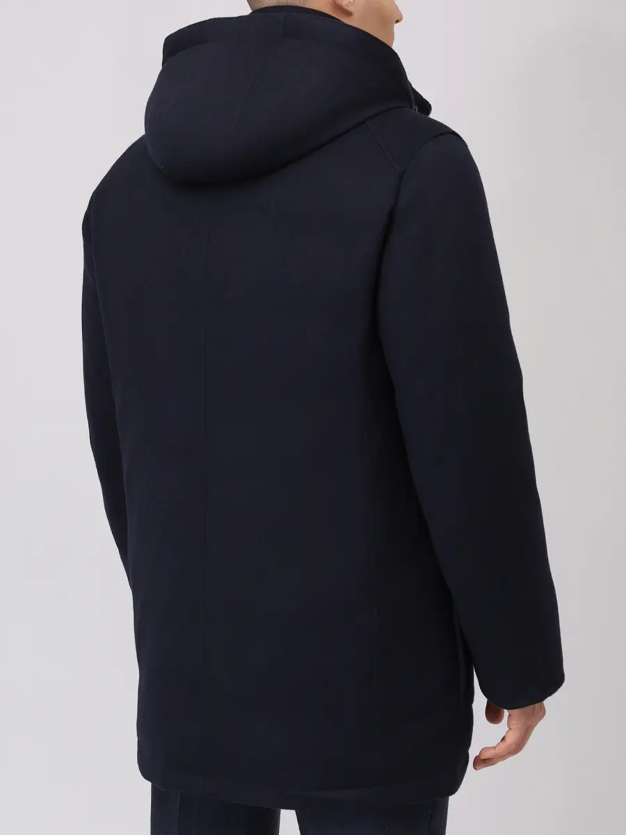 Парка кашемировая CASTANGIA PARKA-HP Синий  Фото 3