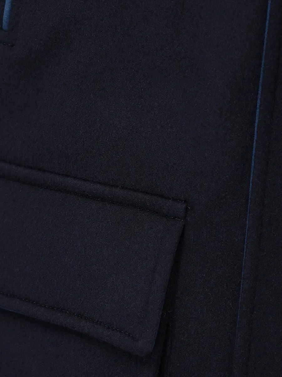 Парка кашемировая CASTANGIA PARKA-HP Синий  Фото 6