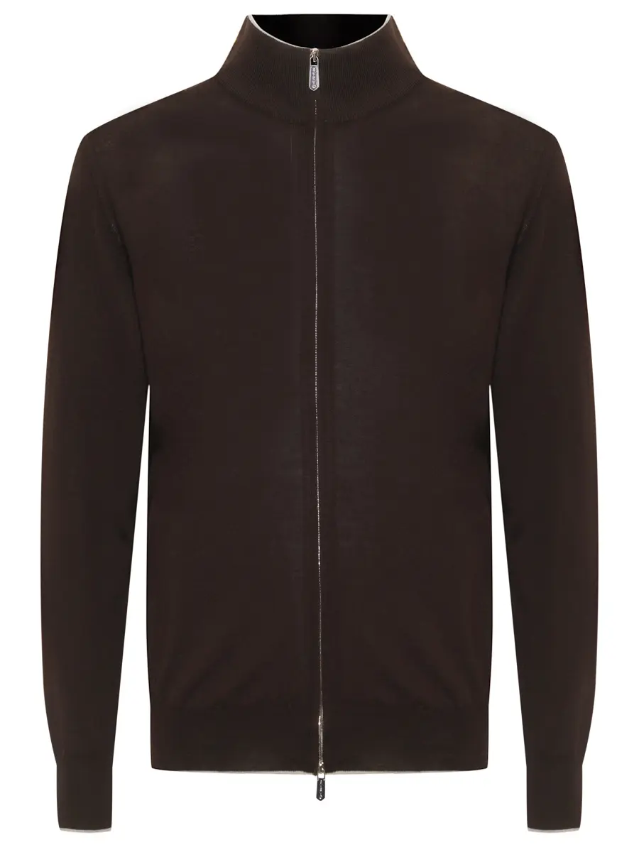 

Кардиган шерстяной, Коричневый, 0918/9 SA25 237