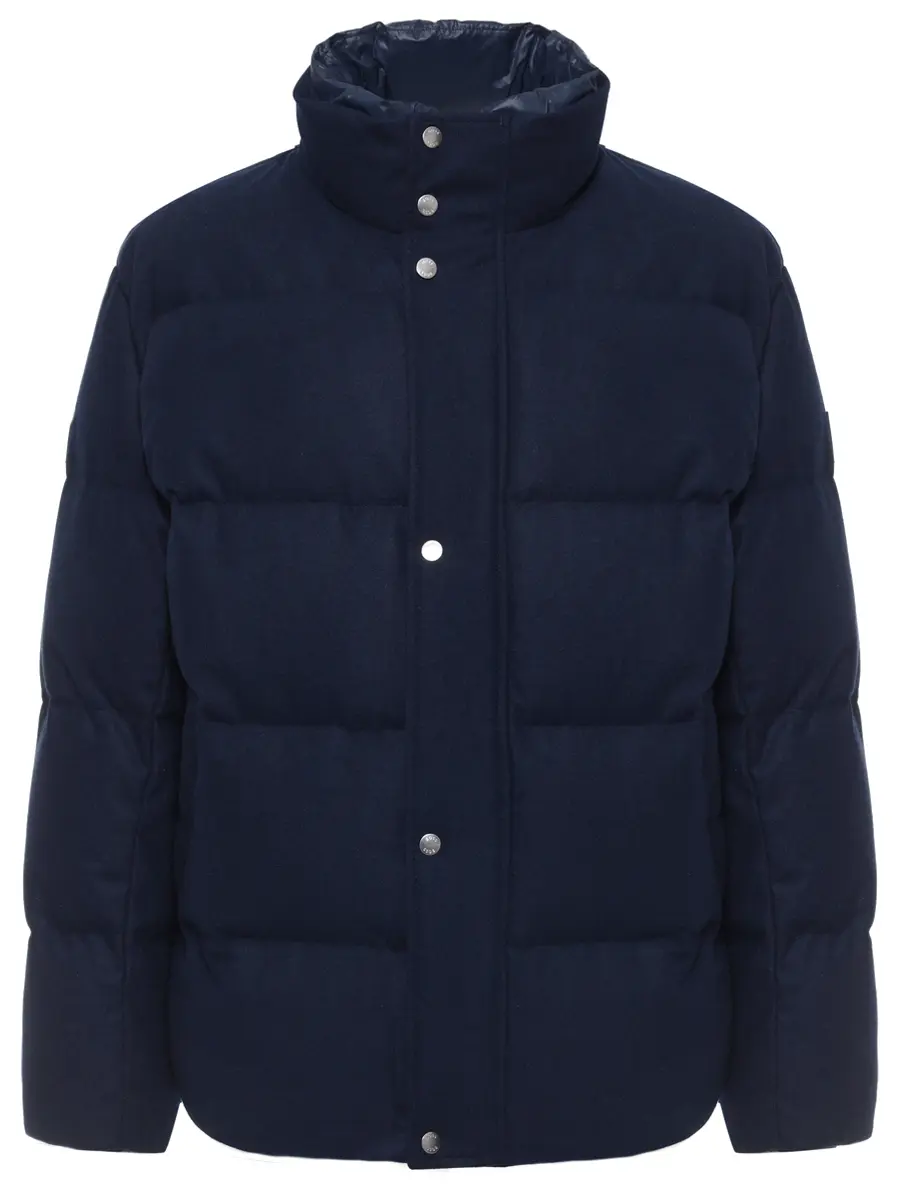 Пуховик стеганый BOSS 50540465/404 Синий 