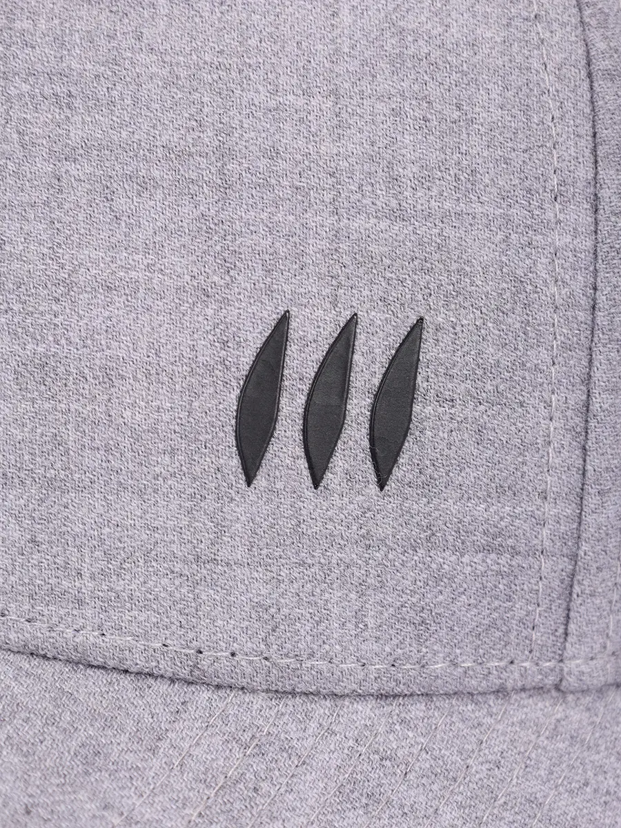 Бейсболка шерстяная HETREGO 8P004D F 25WD16 GGM MATHIS Серый  Фото 3