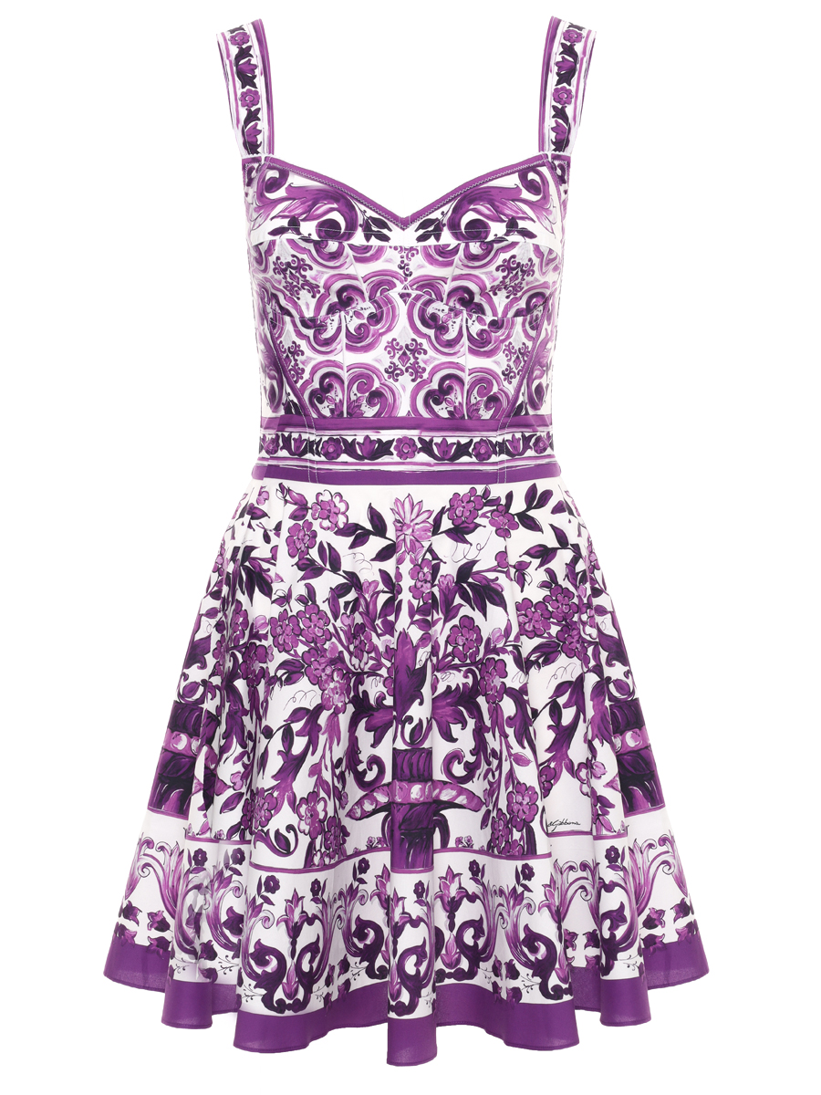 Платье хлопковое DOLCE & GABBANA