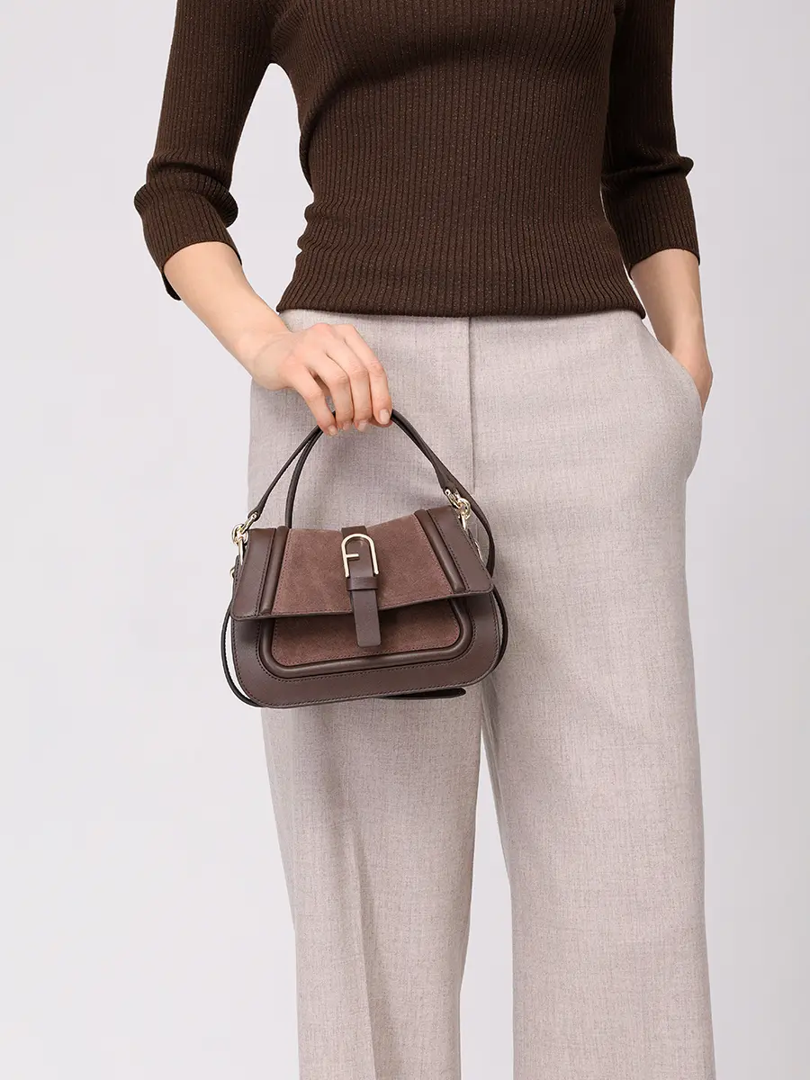 Сумка комбинированная Flow FURLA WB01884-BX2567-4286S Коричневый  Фото 2