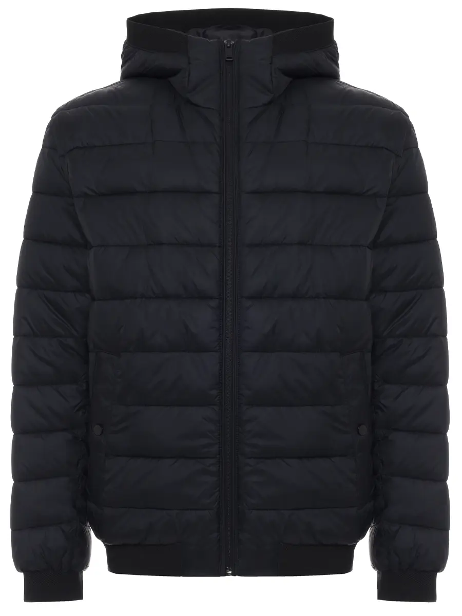 Куртка стеганая BOSS 50543616/001 Черный 