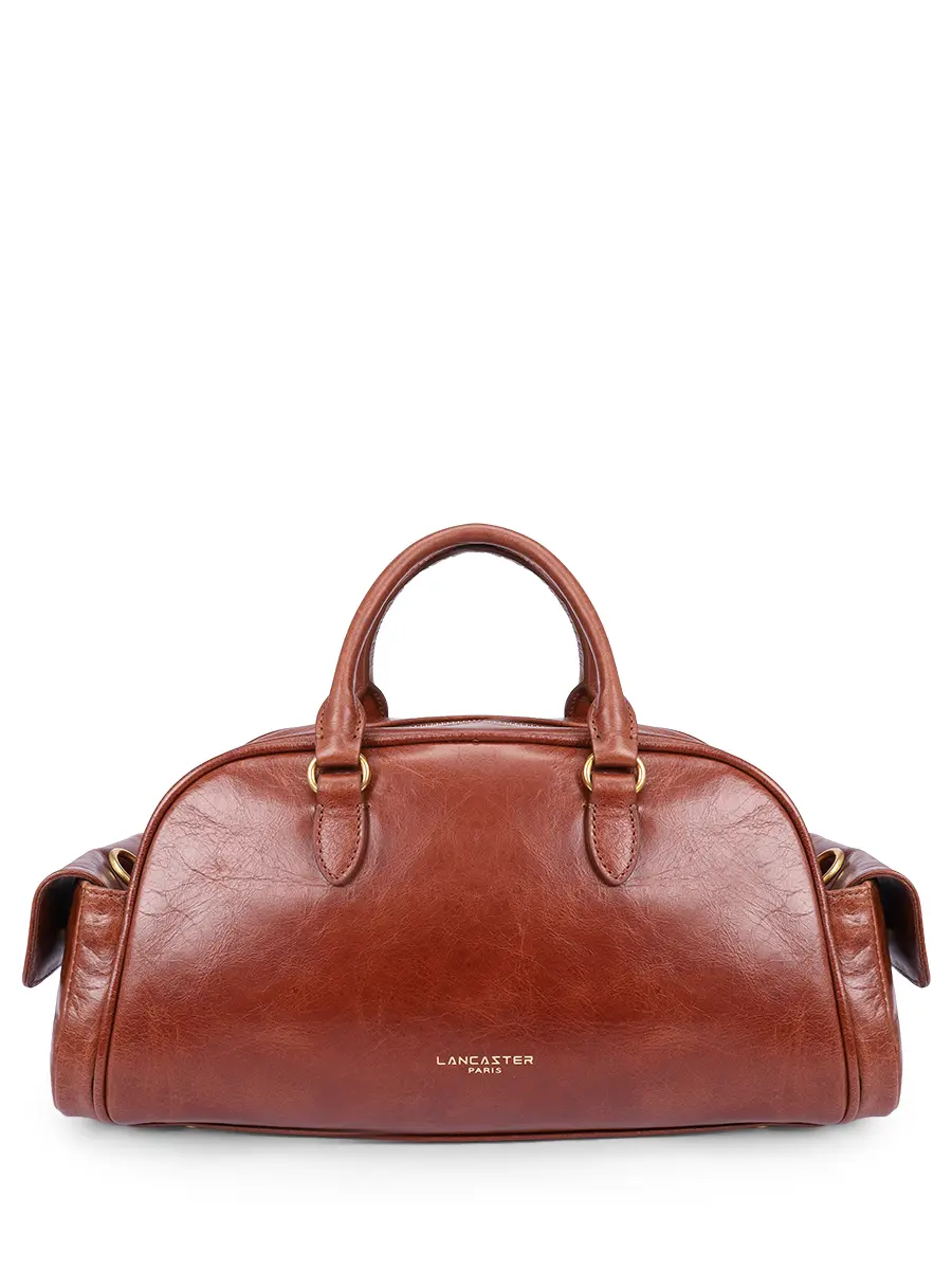 

Сумка кожаная, Коричневый, 577-33-COGNAC