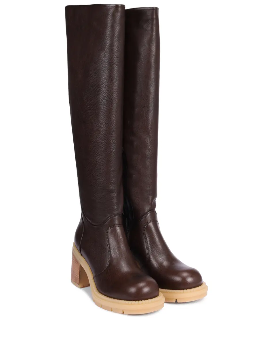 

Сапоги кожаные Franky, Коричневый, D278500VGGAUCH