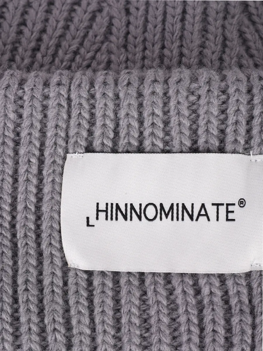Шапка вязаная HINNOMINATE HMACW00130 Серый  Фото 3