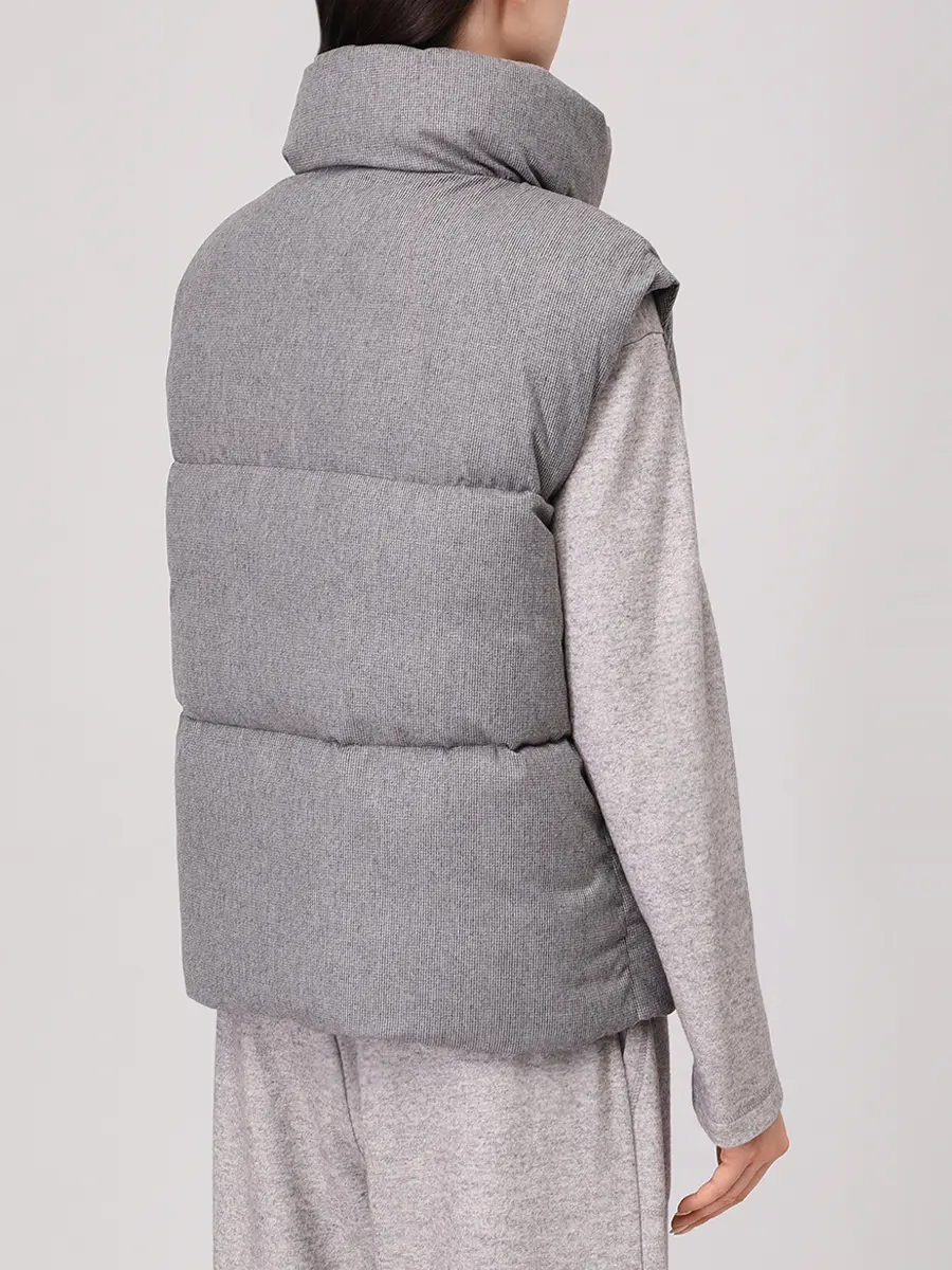 Жилет стеганый HETREGO 8P741 F 25W015 CHF54 YLVA Бежевый  Фото 3