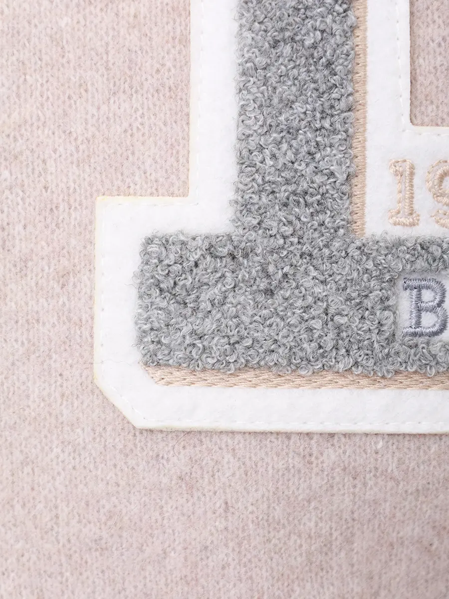 Бомбер шерстяной L.B.M. 1911 55704/2/9379 Бежевый  Фото 6