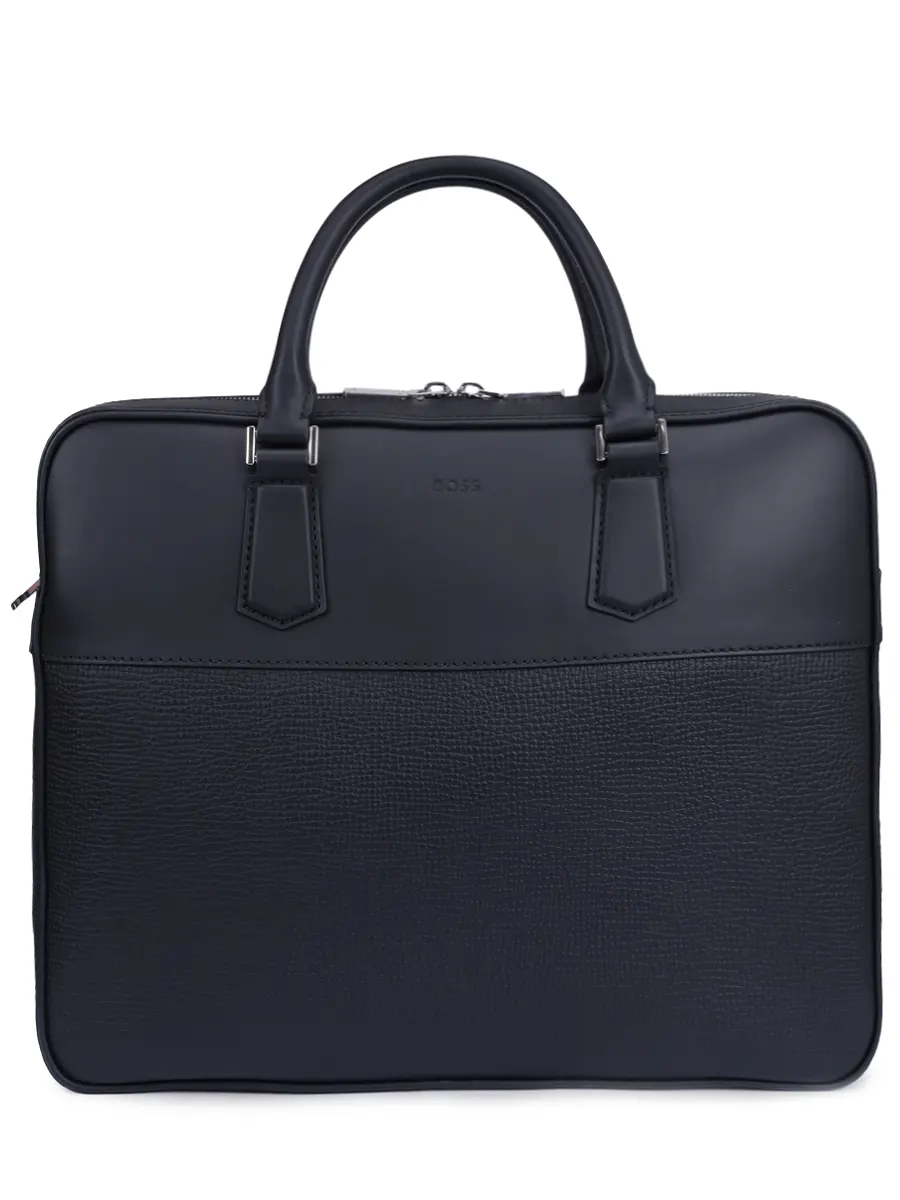 Сумка кожаная BOSS 50552467/001 Черный 