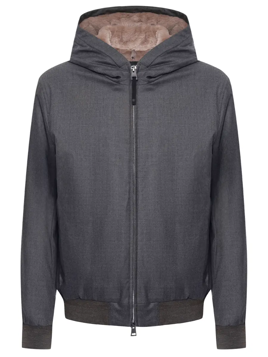 

Куртка шерстяная на меху, Серый, VIGO 480