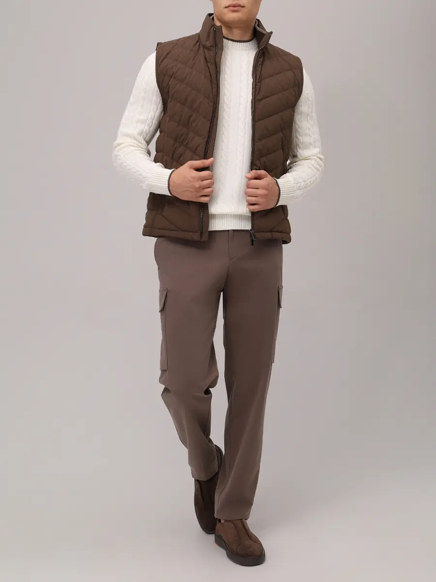 Джемпер шерстяной PAUL & SHARK 15311033/010 Белый  Фото 2