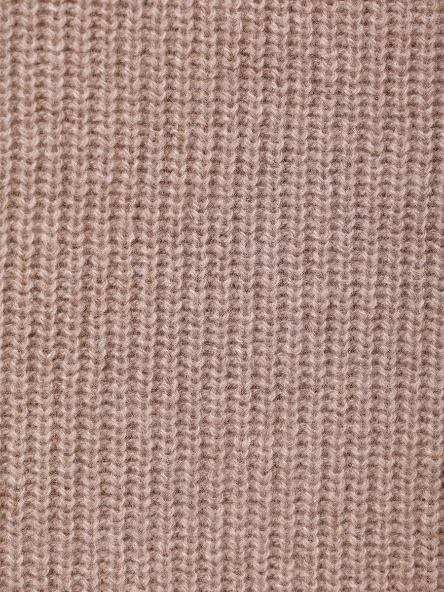 Джемпер кашемировый DANIELE FIESOLI 3390/37CORDA Бежевый  Фото 6