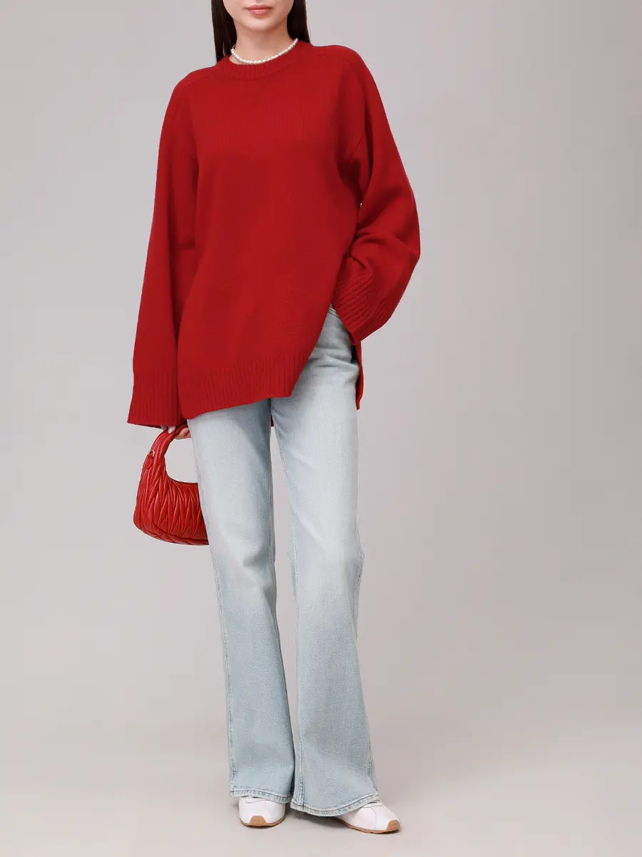 Джемпер шерстяной Safi LOULOU DE SAISON SAFI LDS Красный  Фото 2