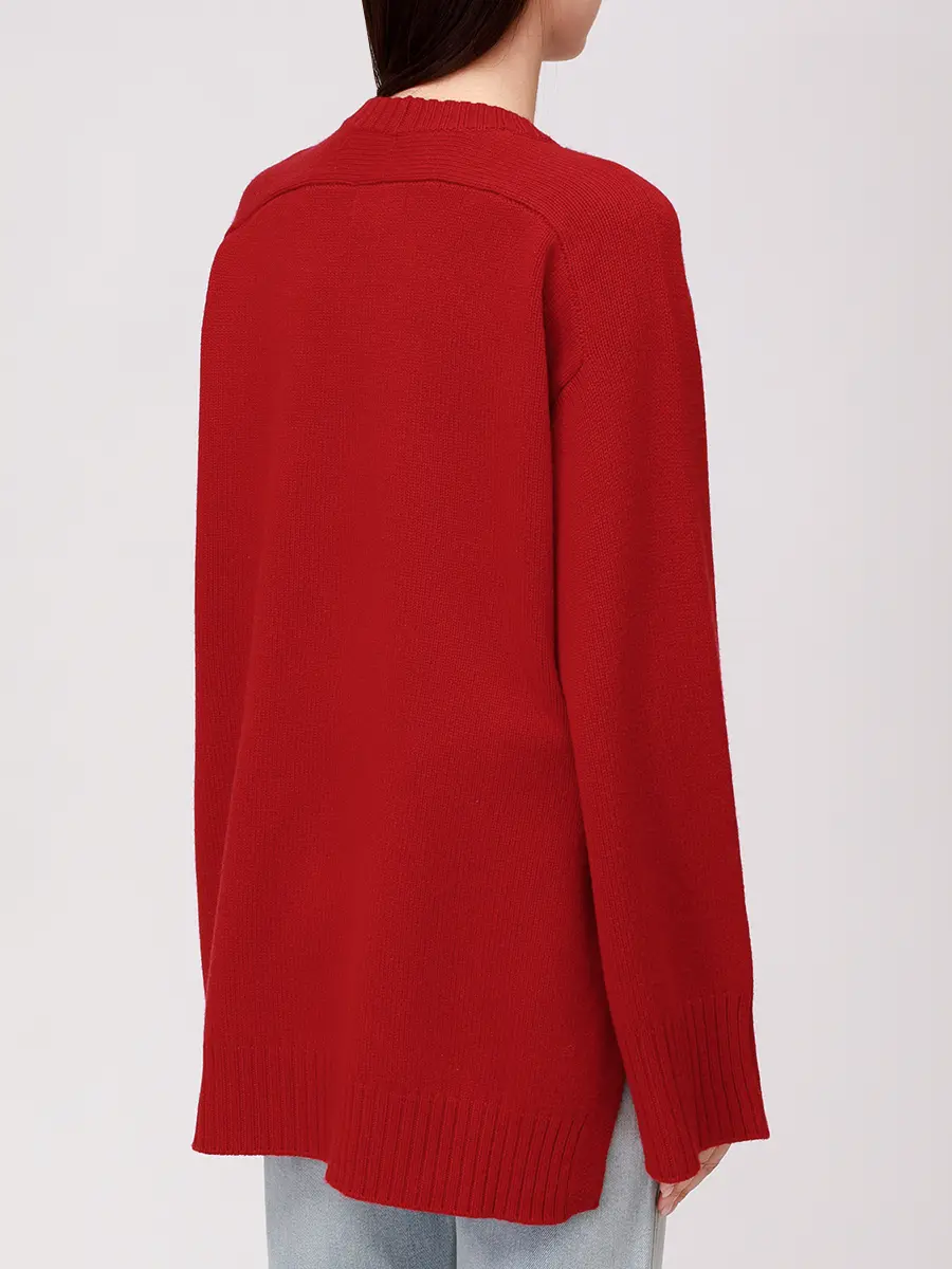 Джемпер шерстяной Safi LOULOU DE SAISON SAFI LDS Красный  Фото 3
