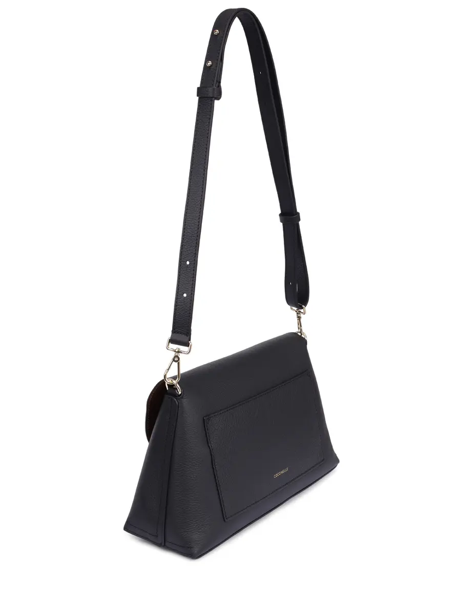 Сумка кожаная Nikla COCCINELLE E1 TOA 12 01 01/613 Черный  Фото 3