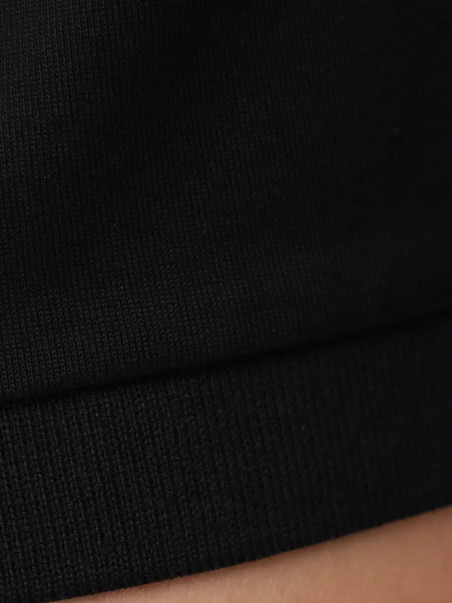 Поло хлопковое BOSS 50543880/001 Черный  Фото 6