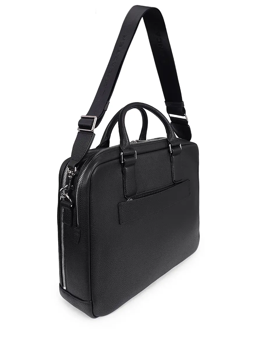 Сумка кожаная LANCASTER 370-34-NOIR Черный  Фото 3