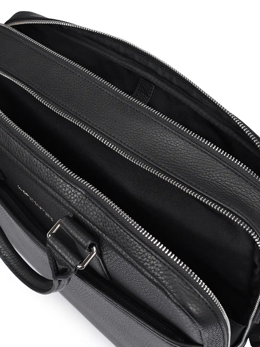 Сумка кожаная LANCASTER 370-34-NOIR Черный  Фото 4