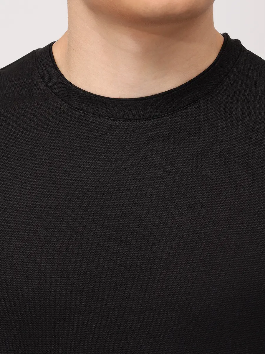 Футболка из хлопка и лиоцелла PAUL & SHARK 15311602/011 Черный  Фото 5