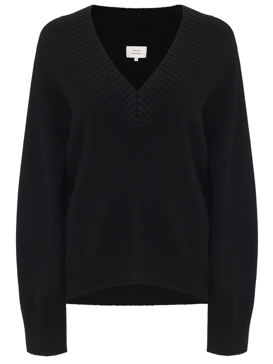 Пуловер кашемировый Sage LOULOU DE SAISON SAGE LDS Черный 