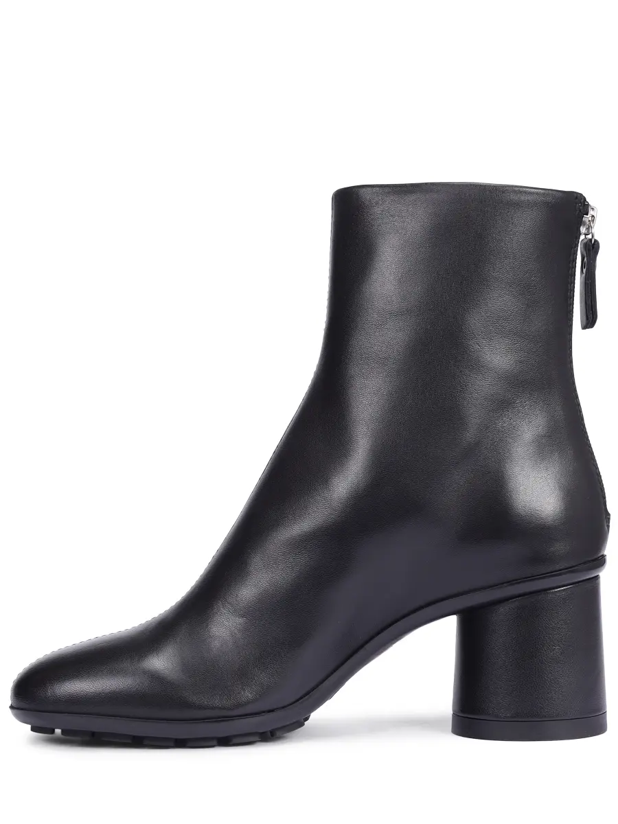 Ботильоны кожаные Curvy Bootie AGL D245510VGSOFTY Черный  Фото 3