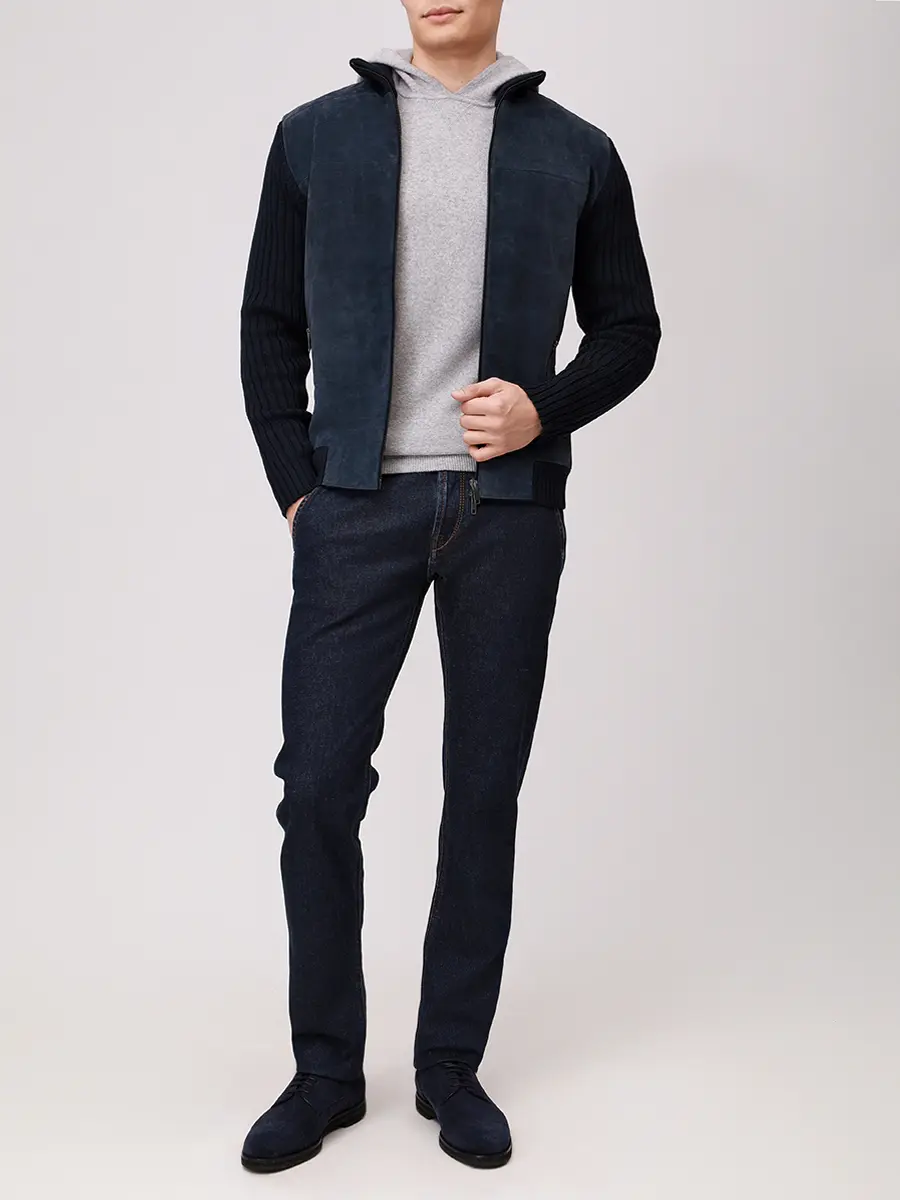 Джемпер шерстяной DANIELE FIESOLI 0035/11 CENERE Серый  Фото 2