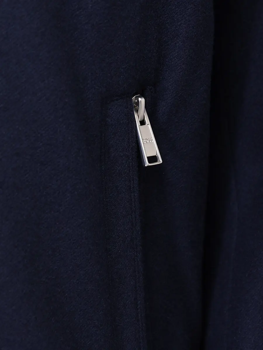 Куртка однотонная BOSS 50549147/404 Синий  Фото 6