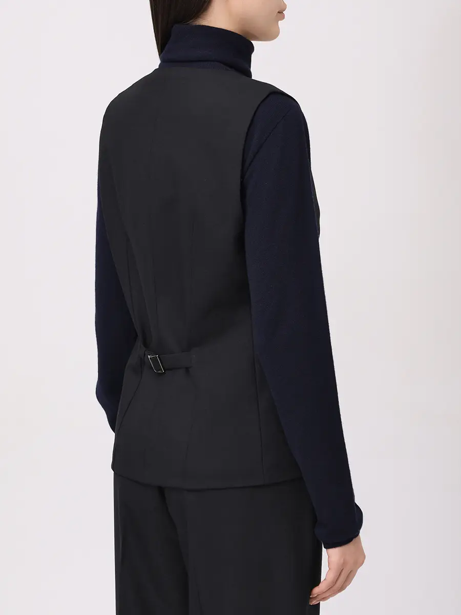 Жилет однотонный ANTONELLI FIRENZE N3587P-870C-999  Фото 3