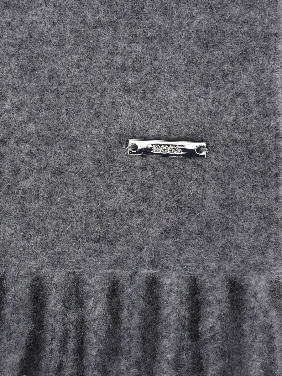 Шарф кашемировый Pyetro BOSS 50549829/030 Серый  Фото 3