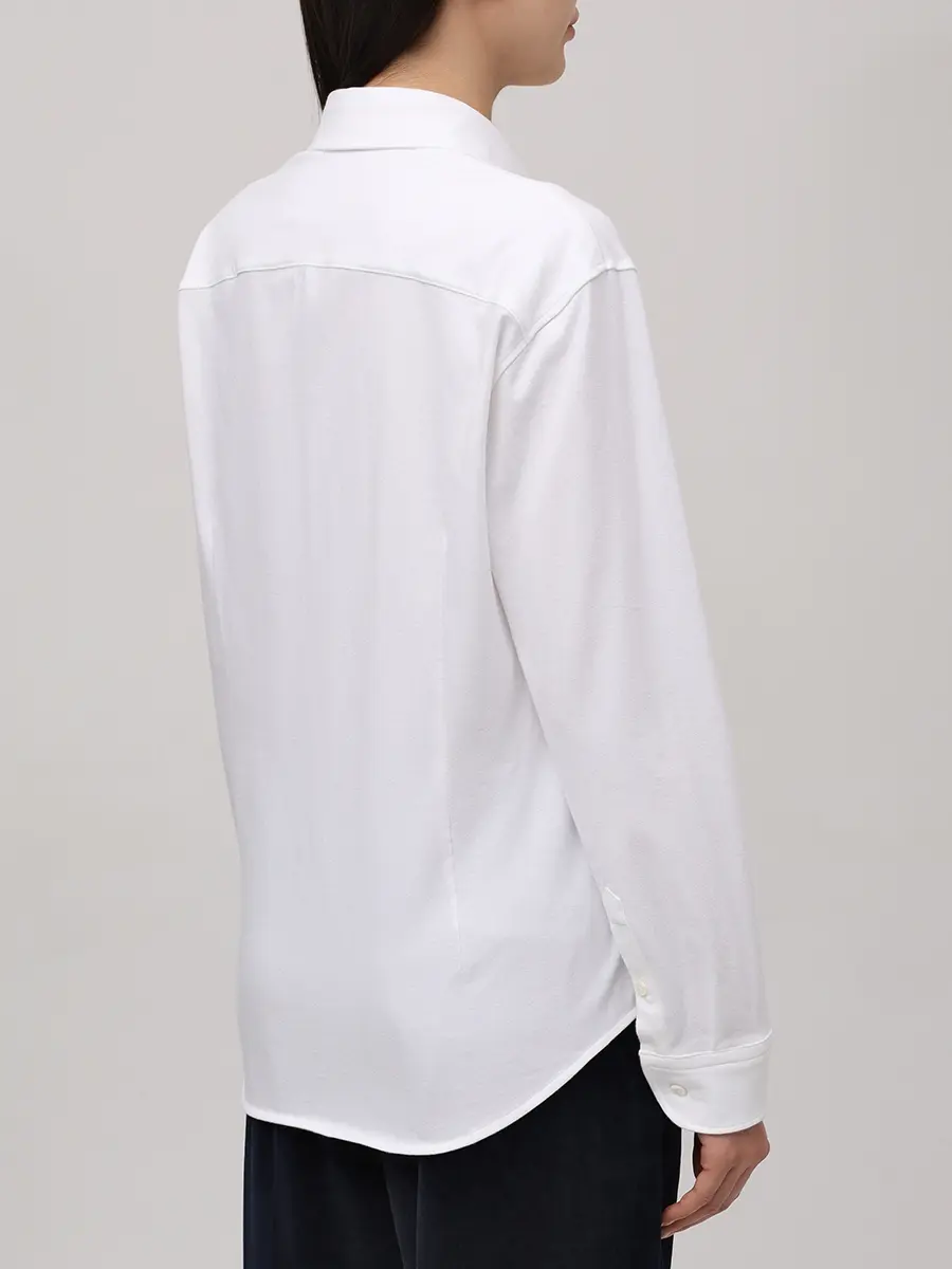 Рубашка хлопковая CIRCOLO 1901 FD3714 OTTIC Белый  Фото 3