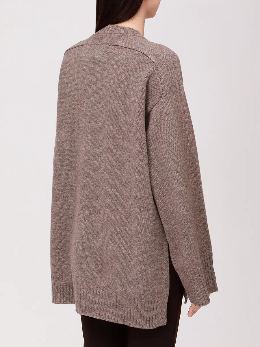 Джемпер шерстяной Safi LOULOU DE SAISON SAFI LDS Коричневый  Фото 3