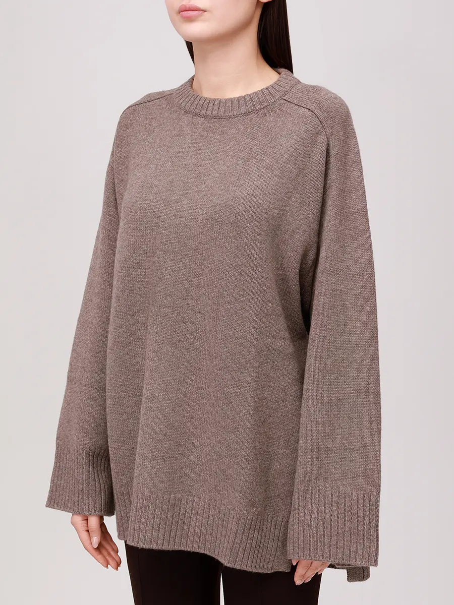 Джемпер шерстяной Safi LOULOU DE SAISON SAFI LDS Коричневый  Фото 4