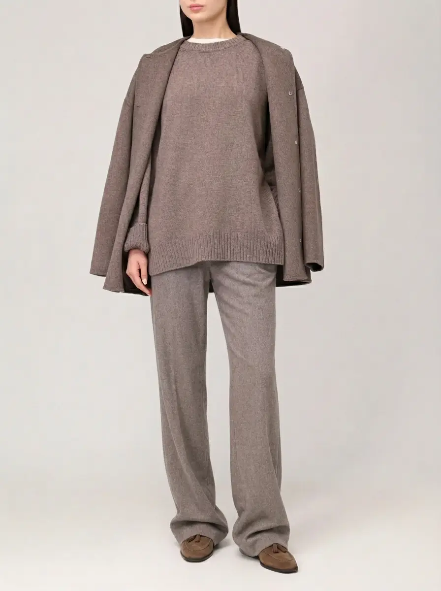 

Джемпер шерстяной Safi, Коричневый, SAFI LDS