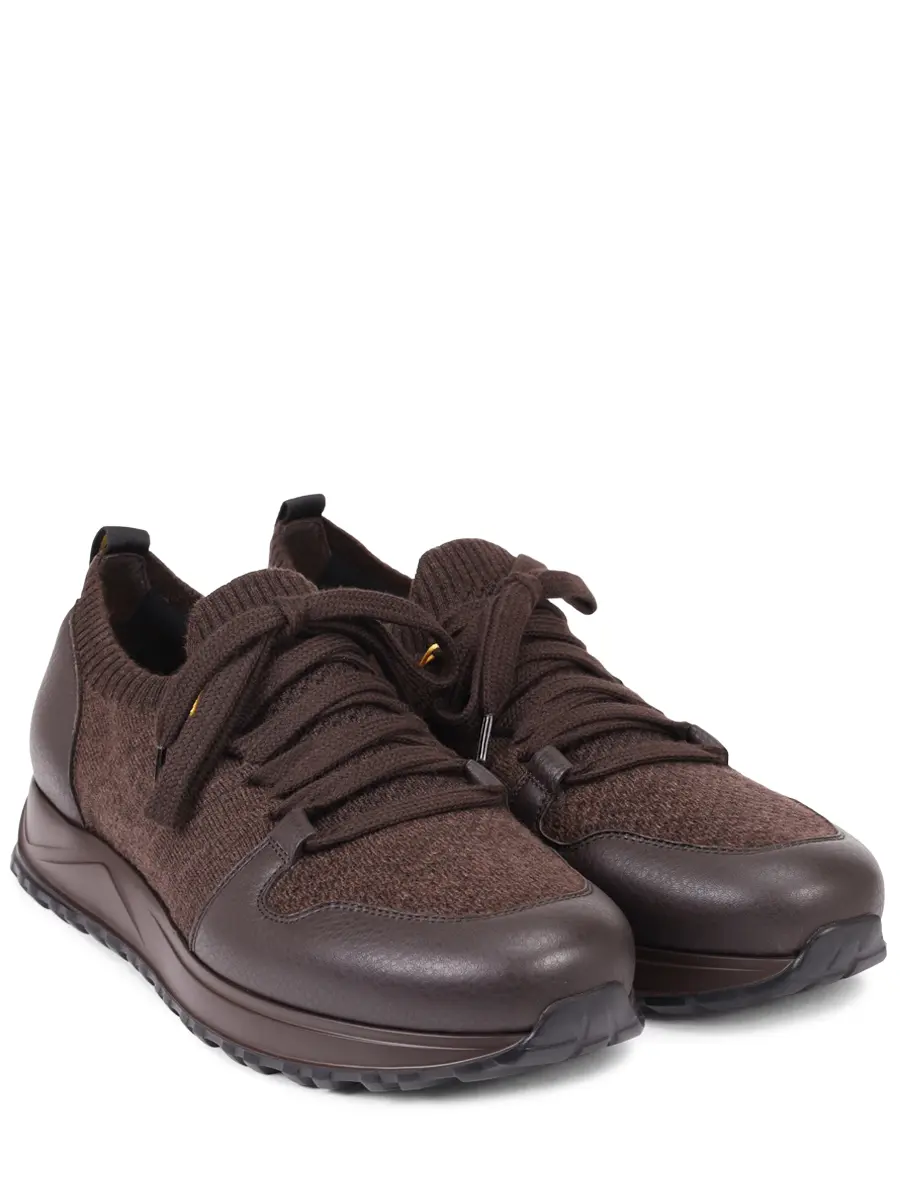 Кроссовки комбинированные DOUCAL`S DU3221SYDNPX783TM48 Коричневый  Фото 2