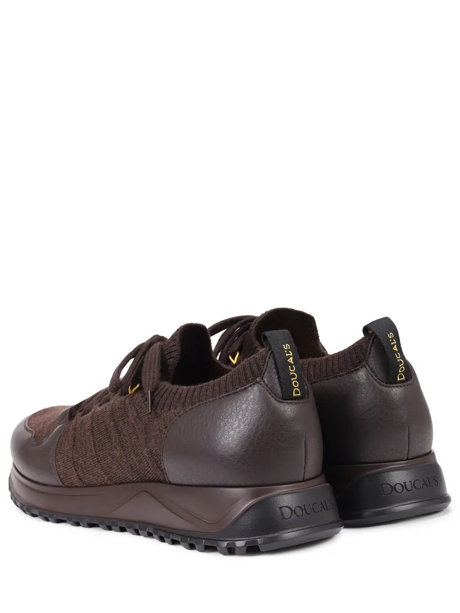 Кроссовки комбинированные DOUCAL`S DU3221SYDNPX783TM48 Коричневый  Фото 4